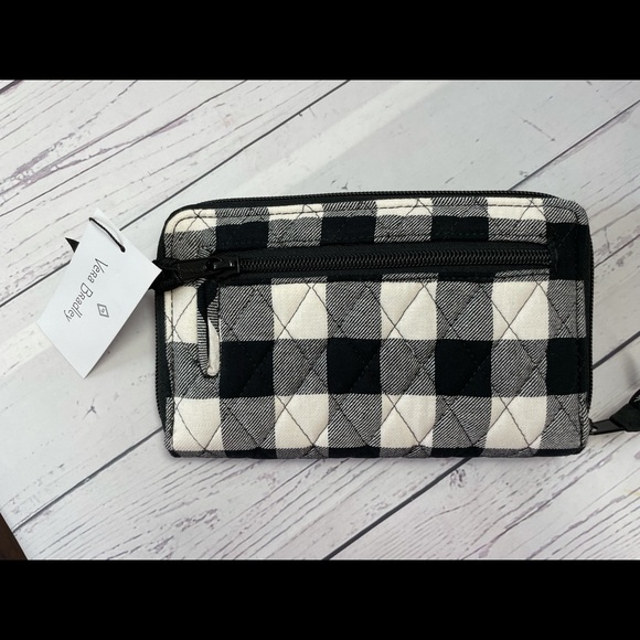 Vera Bradley Buffalo plaid wallet NEW - Picture 2 of 5